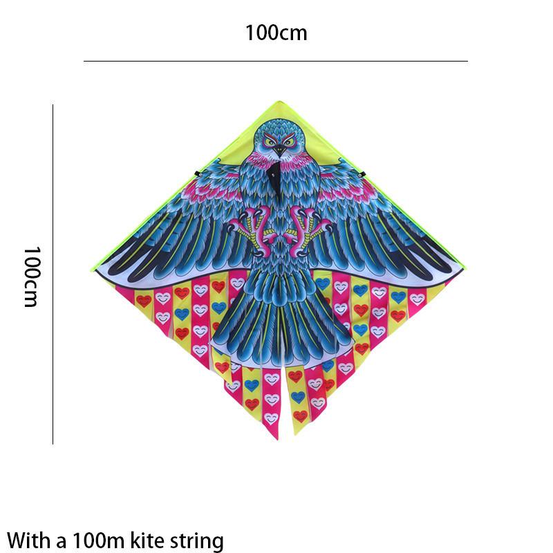 1 Meter Printed Multi-tail Kite For Children Easy To Fly Cartoon Kite Small Kite
