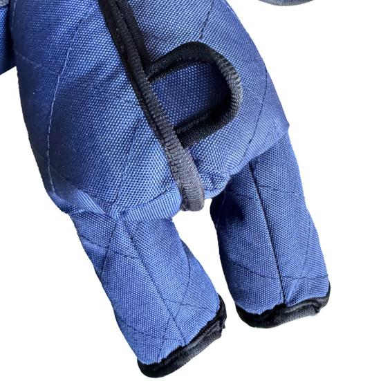 Yousheng Unbreakable Bear Dog Chew Toy for Aggressive Chewers Indestructible Stuffed Plush Bear Interactive Squeaky Toy for Small Medium Large Dogs