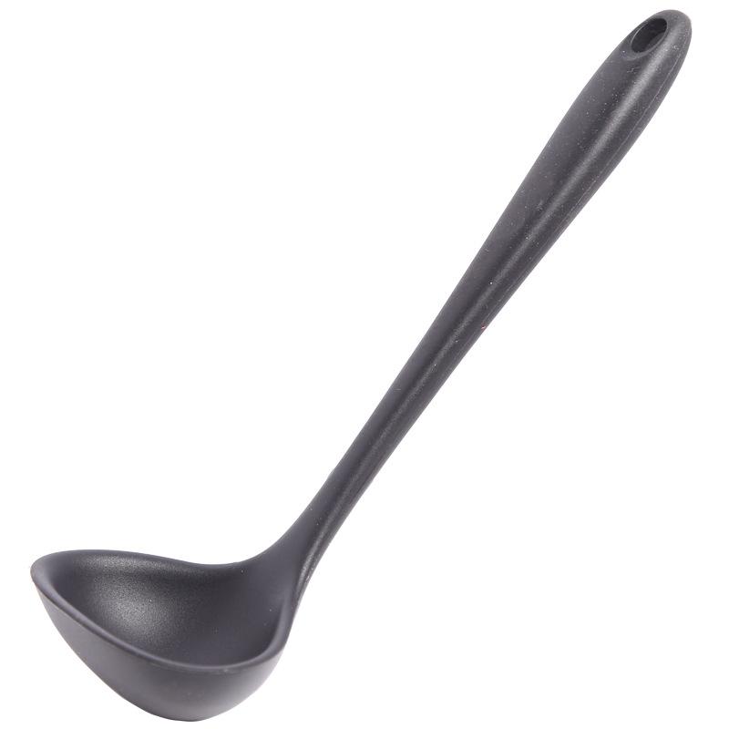 Silicone Ladle Tablespoons Kitchen Cookware Set Food Container Tourist Dishes Non-stick Pan With High Temperature Resistance