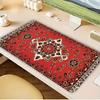 Anti slip Mouse Pad office Pad Desk accessories Keyboard Mouse Pad Game Console Pad Computer Laptop Pad Red Persian Pattern