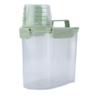 Pet Food Container Waterproof and Moisture Proof Dog Food Storage Tank with Lid and Measuring Cup