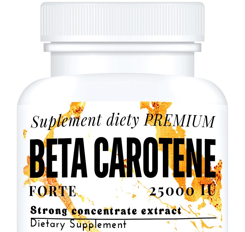 300mg Beta-Carotene 25000iu Forte Strong Tan Healthy Complexion Provitamin A+E+C