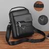 Men's Durable Shoulder Bag High Quality PU Leather Cross Body Sling Bags Travel Crossbody Fashion Pack for Male