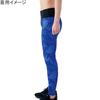 Mizuno Graphic Size M Training Wear Women's Tights, Blue, (32MB0811),
