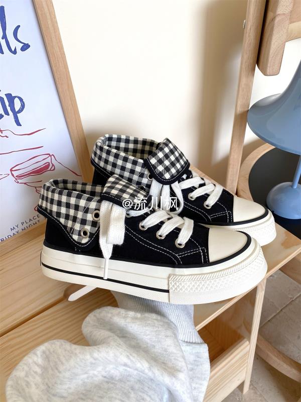 Fashion Small White Shoes Espadrilles For Women All-Match Casual Female Sneakers Autumn New Retro Fall Leisure Fabric Canvas Espadrille