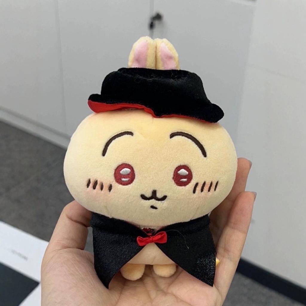 Usachi Chiikawa Animated Plush Doll Usagi Cute Sucking Halloween Pumpkin Usagi Pendant Baby Pendant Child Friend Gift