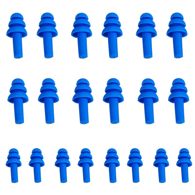 10/5/1Pairs Soft Silicone Earplugs Waterproof  Ear Plugs Reusable Sound Insulation Noise Reduction Sleeping Ear Plugs with Box