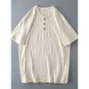 Trendy Slub Cotton Men Short Sleeve Export Export T-Shirt