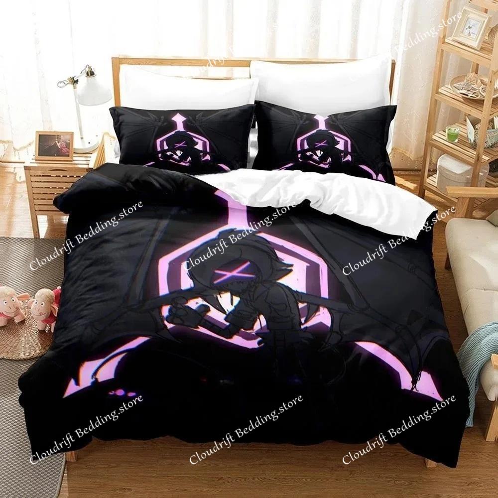 Cartoon Duvet Cover Pillowcase Murder Drones Bedding Set Adult Boys Girls Bedroom Decoration Gift Single Double King Size