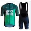Mens Cycling Jersey Bib Shorts Set Breathable Mesh Bike Outfit Road