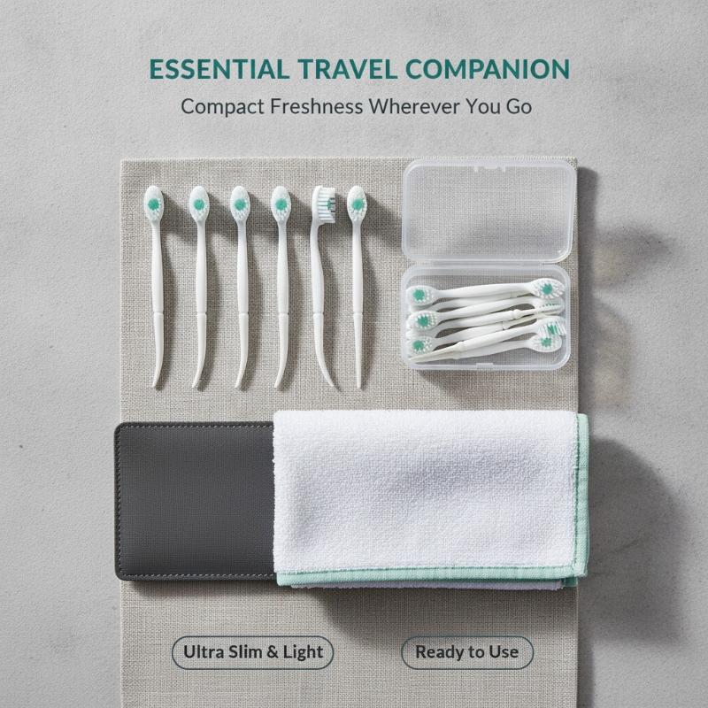 Disposable Toothbrush Exploded Beads Adults Cleaning Toothbrush Portable Travel Tooth Brush With Dental Floss
