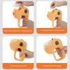 One Click Pet Treat Launcher Large Capacity Freeze Dried Food Gun Interactive IQ Training Leaky Feeder Portable Toy For Dogs Cats Pet Supplies