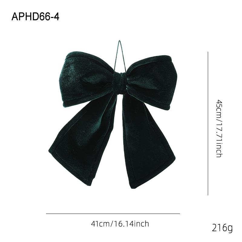 Velvet Red Bow Ornaments for Christmas, Weddings, Chinese New Year, and Grand Openings.