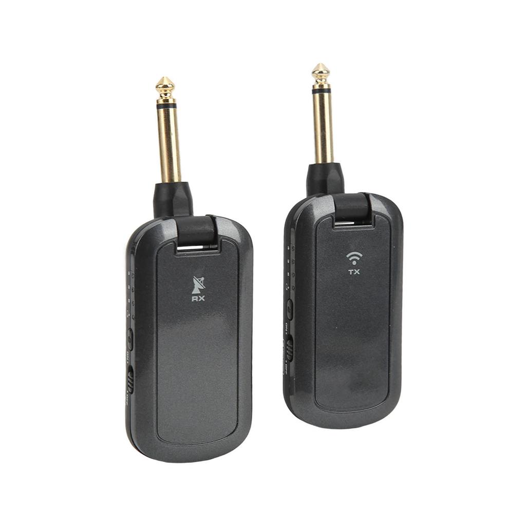 2.4GHz Guitar Wireless System Guitars Transmitter Receiver 4 Channels 18m Effective Range