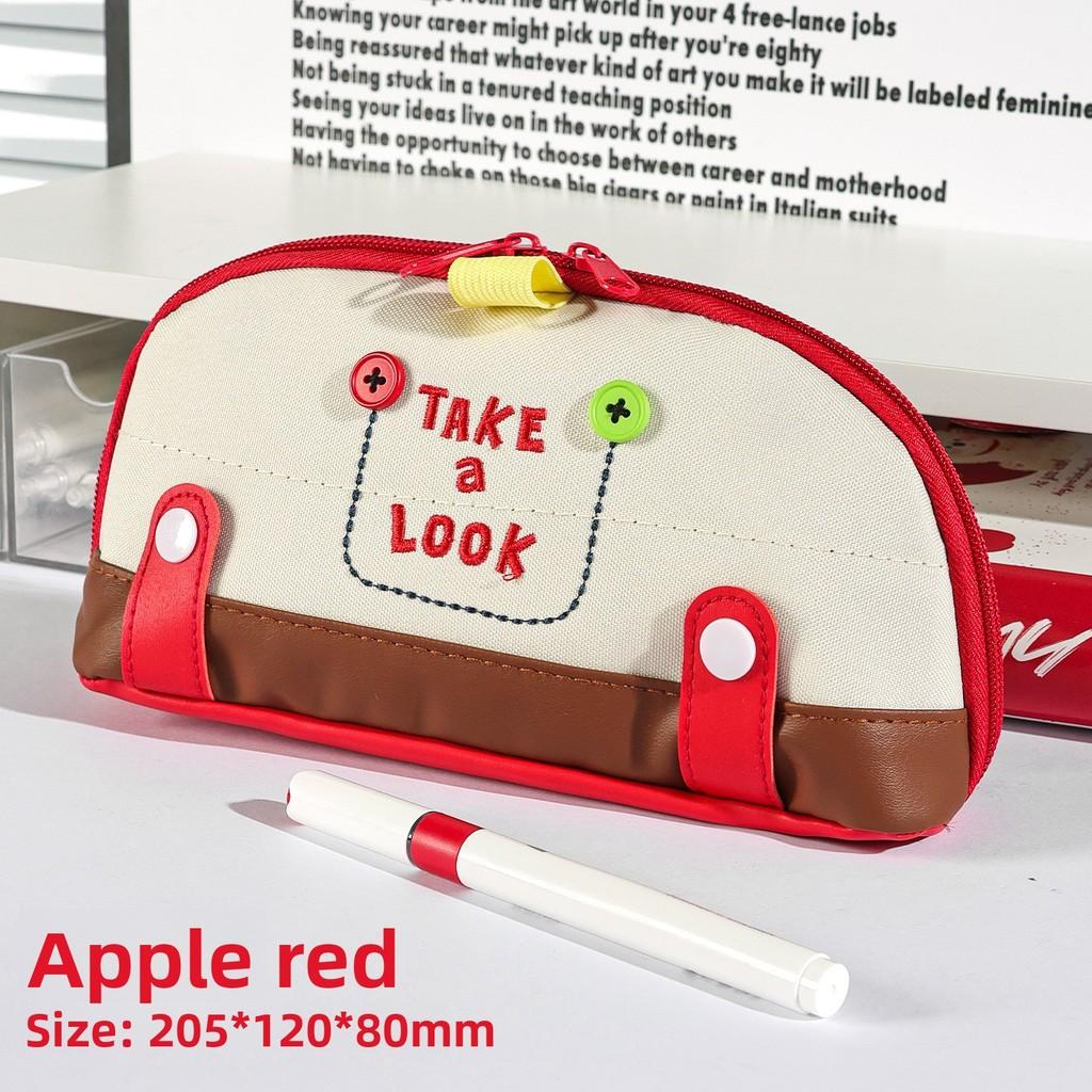 Stylish Korean Style Drawstring Pen Bag With Large Capacity For Students And Professionals
