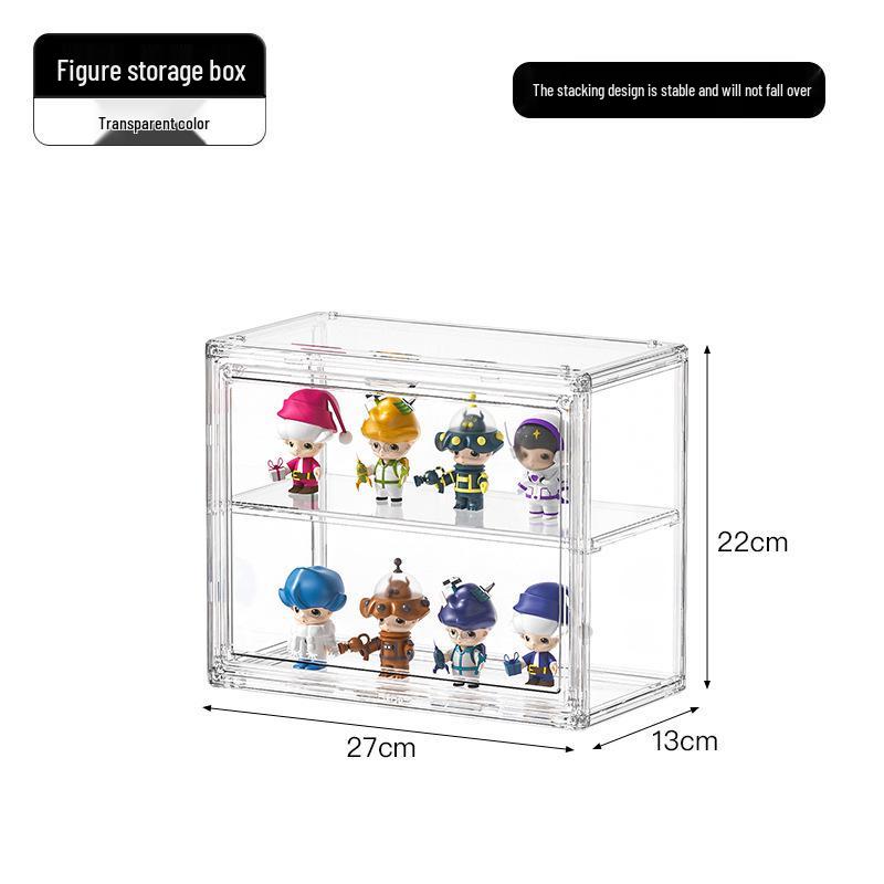 Clear Acrylic Action Figure Display Box & Blind Box Stand