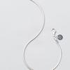 Another Layer Basic Bold Bracelet (silver925)(2color)