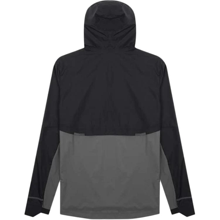 Auf Wetterjacke Herren Schwarz/Dunkelgrau 104.4005