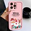 Christmas Pattern TPU Case For iPhone 16 Pro Max 15 14 Plus 13 12 11 Pro Max 7 8 XR X XS SE Shockproof Soft Silicone Phone Cover