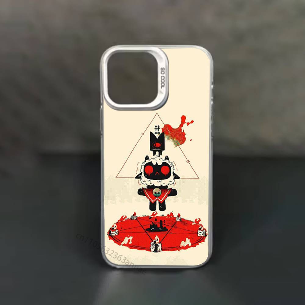 

Cult Of The L-Lamb Game Phone Case for iPhone 15 16 Pro Max Air SE 11 13 Pro 14 Plus 12 11Pro 15Pro Max 16e Cover iPhone14ProMax