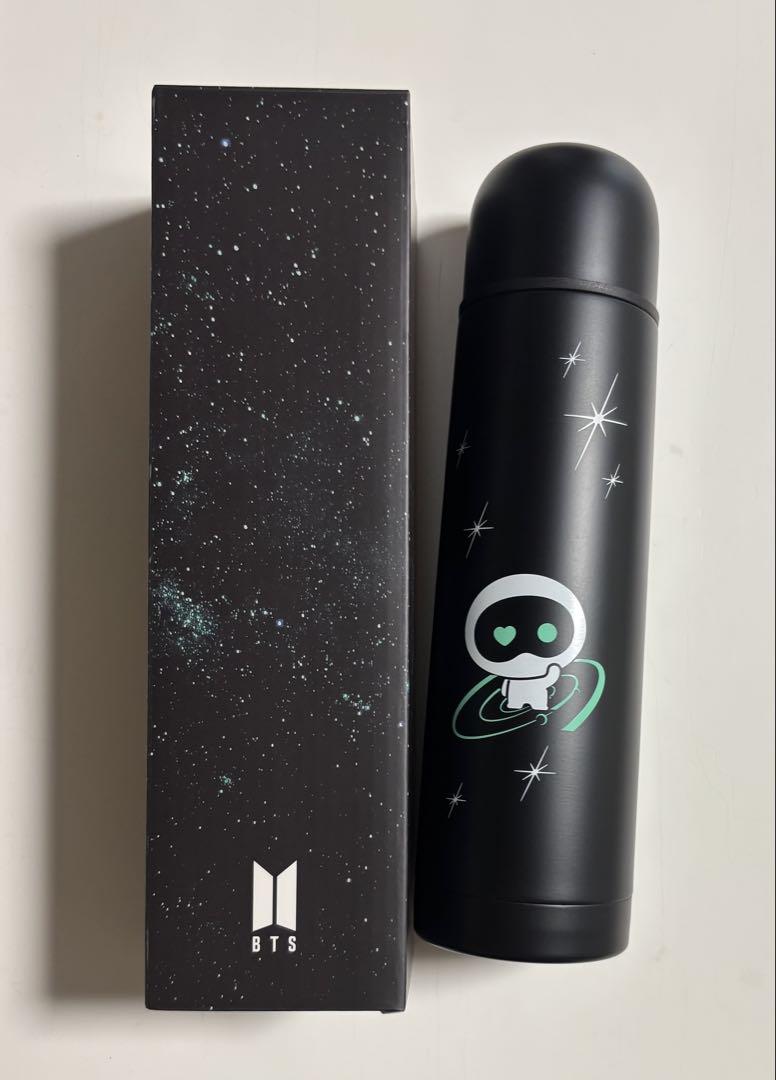 

[USED] BTS MERCH BOX 12 Jin Woot Water Bottle Tumbler