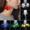 Multicolored Fashion Resin Flower Long Earrings 2019 New Designs Bohemia Handmade Petal Dangle Earrings For Women Gift