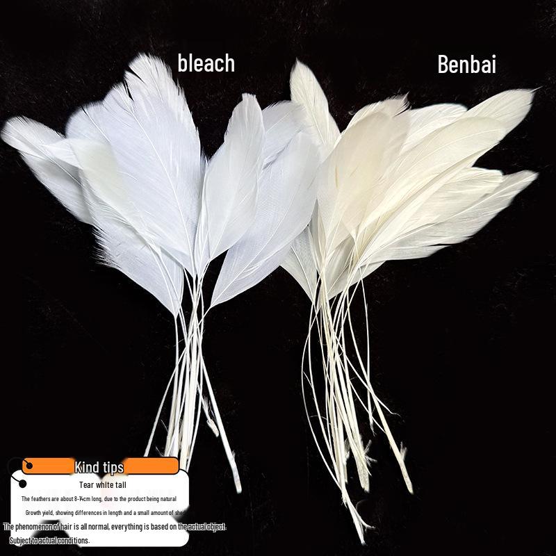 White Feathers for DIY Handmade Clothing & Jewelry Accessories