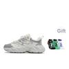New FILA Fern2 Coverage Wear Resistant Breathable Low Top Casual Shoes Women's White Gray F12W511101FCF