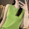 Women Tank Sleeveless MODERN NEW SAGA Summer T-shirt Knit Top Lace Basic Vest Female O-neck