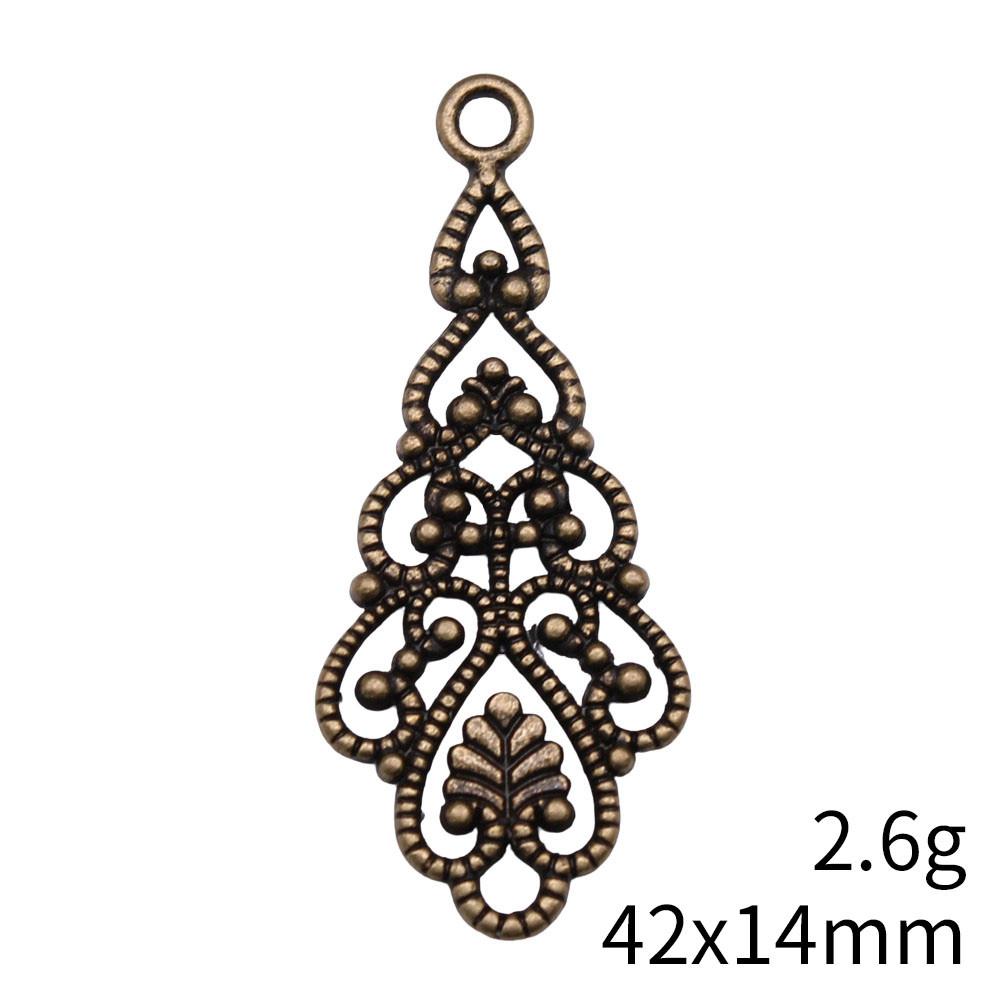 Mother's Day Charms For Bags Wave Water Drop Swirl Charms Pendant Audience Bag Pendant