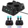 PS4 Controller Charger Dual Fast PS4 Charging Dock for Playstation 4 PS4 VR Move Motion Controller with LED Indicator
