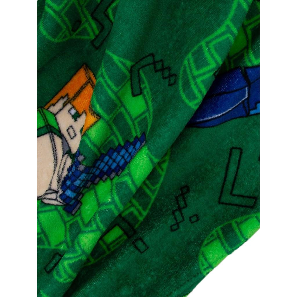 Minecraft Levels Fleece Blanket