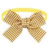 50/100PCS Plaid Bows Dog Bowties Cotton Cute Pet Dog Bow Ties Neckties For Dogs Grooming Pet Accessories For Small Dogs Cats