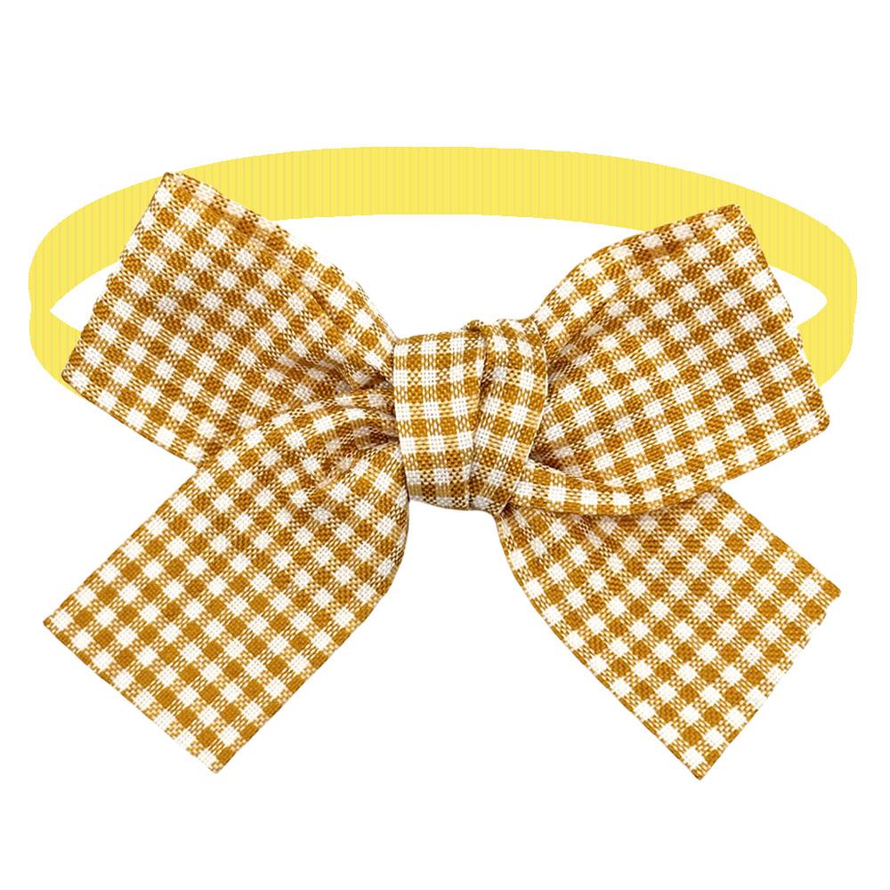 50/100PCS Plaid Bows Dog Bowties Cotton Cute Pet Dog Bow Ties Neckties For Dogs Grooming Pet Accessories For Small Dogs Cats