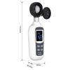 Digital Light Meter - C-Timvasion: Integrated Thermometer & Light Meter, Measuring up to 200,000 Lux, Multi-color LCD Screen, Ideal for Brightness Mea