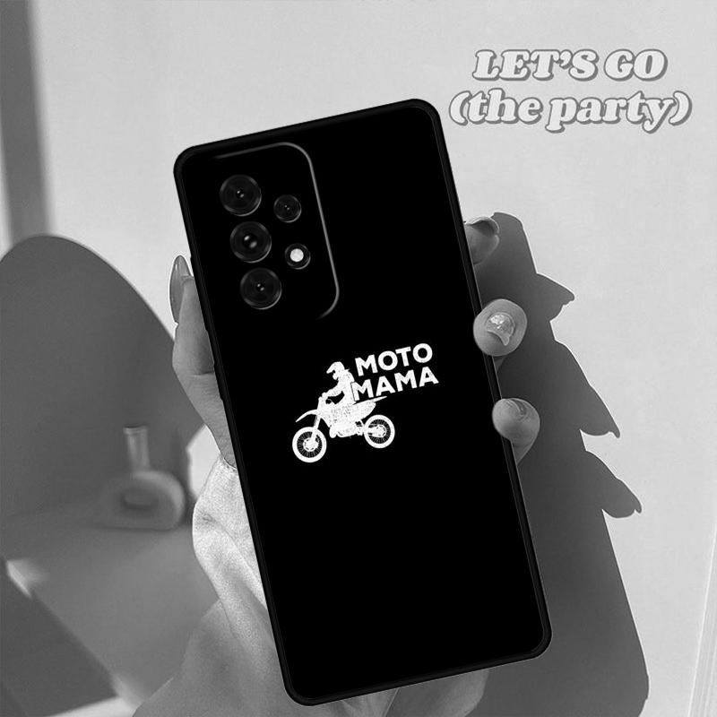 Capa de Celular Moto Bike Motocross Para Samsung Galaxy A42 A31 A40 A51 A71 A32 A80 A91 A52 A72 A73 A20e A21S A50 A70 A11 A12 Capa