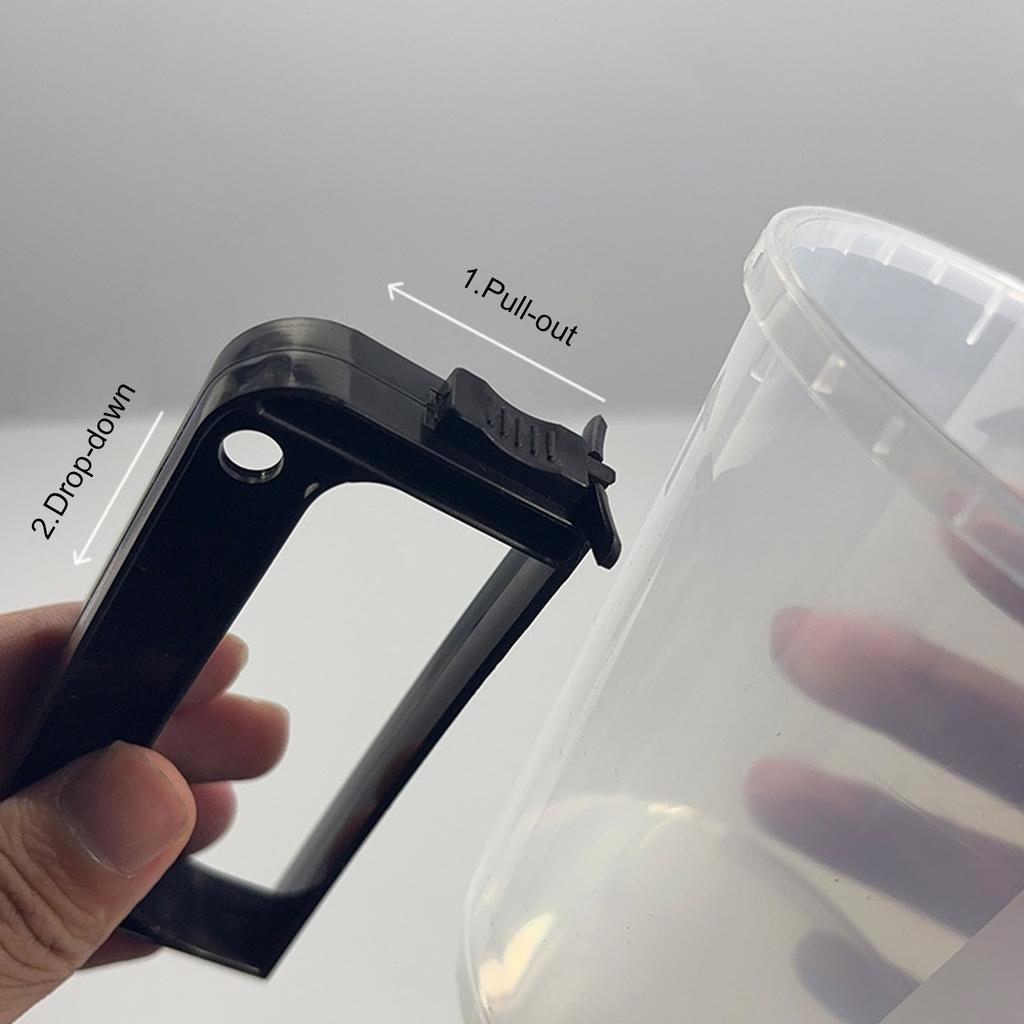 30pcs 400cc/600cc Measuring Pitcher Large Capacity Plastic Food Measuring Cups Multi-Purpose Kitchen Cooking Baking Accessories