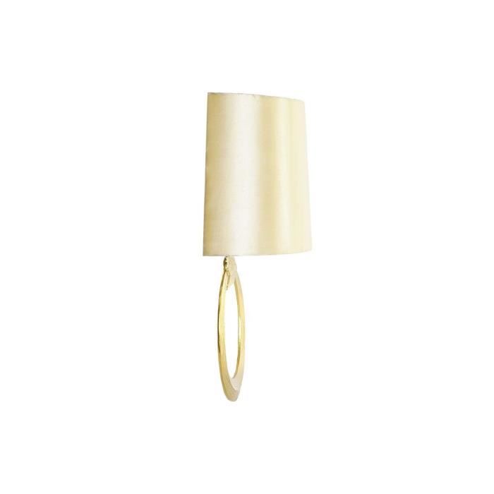 Zlaté nástěnné svítidlo polyester hliník 220 v 50 w moderní (36 x 16 x 60 cm)