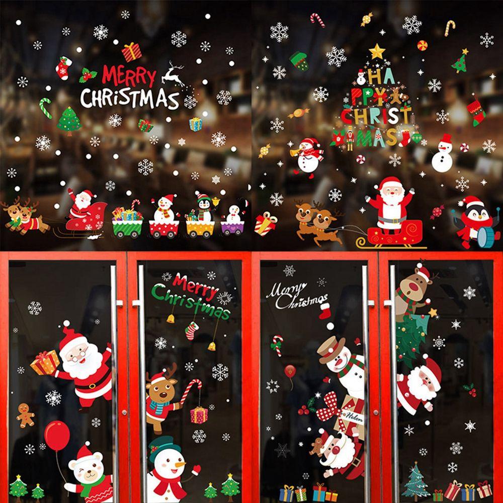 Flocon de neige vinyle autocollants self adhésif bloc de verre autocollants noël autocollants Flocon de neige vinyle autocollants self adhésif bloc de verre autocollants noël autocollants