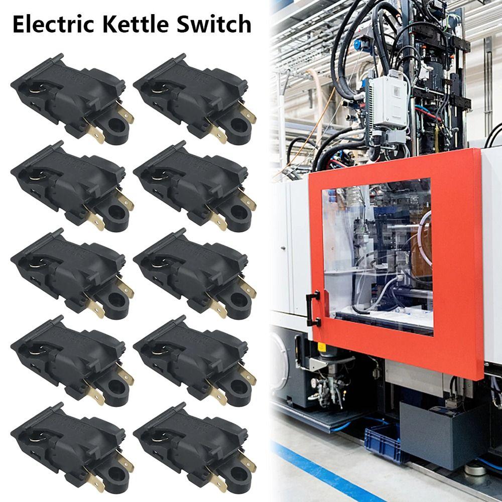 10Pcs 16A Electric Kettle Switch 2-Pin XE-3 JB-01E Thermostat Temperature Control Kitchen Part