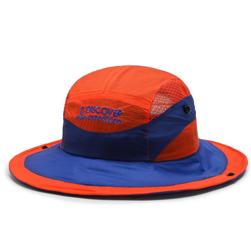 New men's bucket hat summer sunscreen sunshade travel fashion hipster fishing hat
