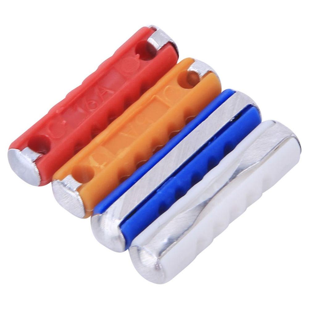 100 stk Torpedo Keramiske Sikringer Assortiment Auto Bilsikringer Sett Kit