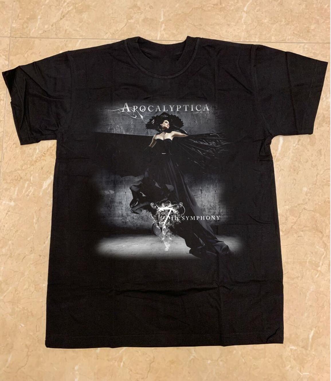 

Apocalyptica Band 7th Symphony Black Tee Unisex T-Shirt All Size SB251 3XL