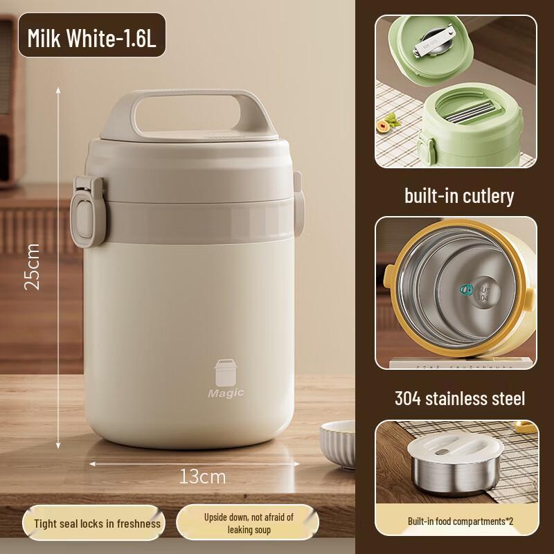 Zhi Shi 304 Stainless Steel Insulated Lunch Box