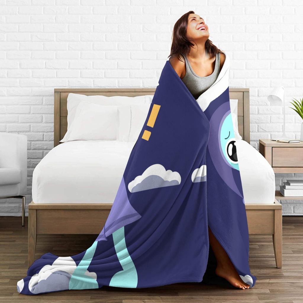Dandys World Astro Blanket Quality Warm Throw Blanket Spring Picnic Living Room Novelty Bedspread