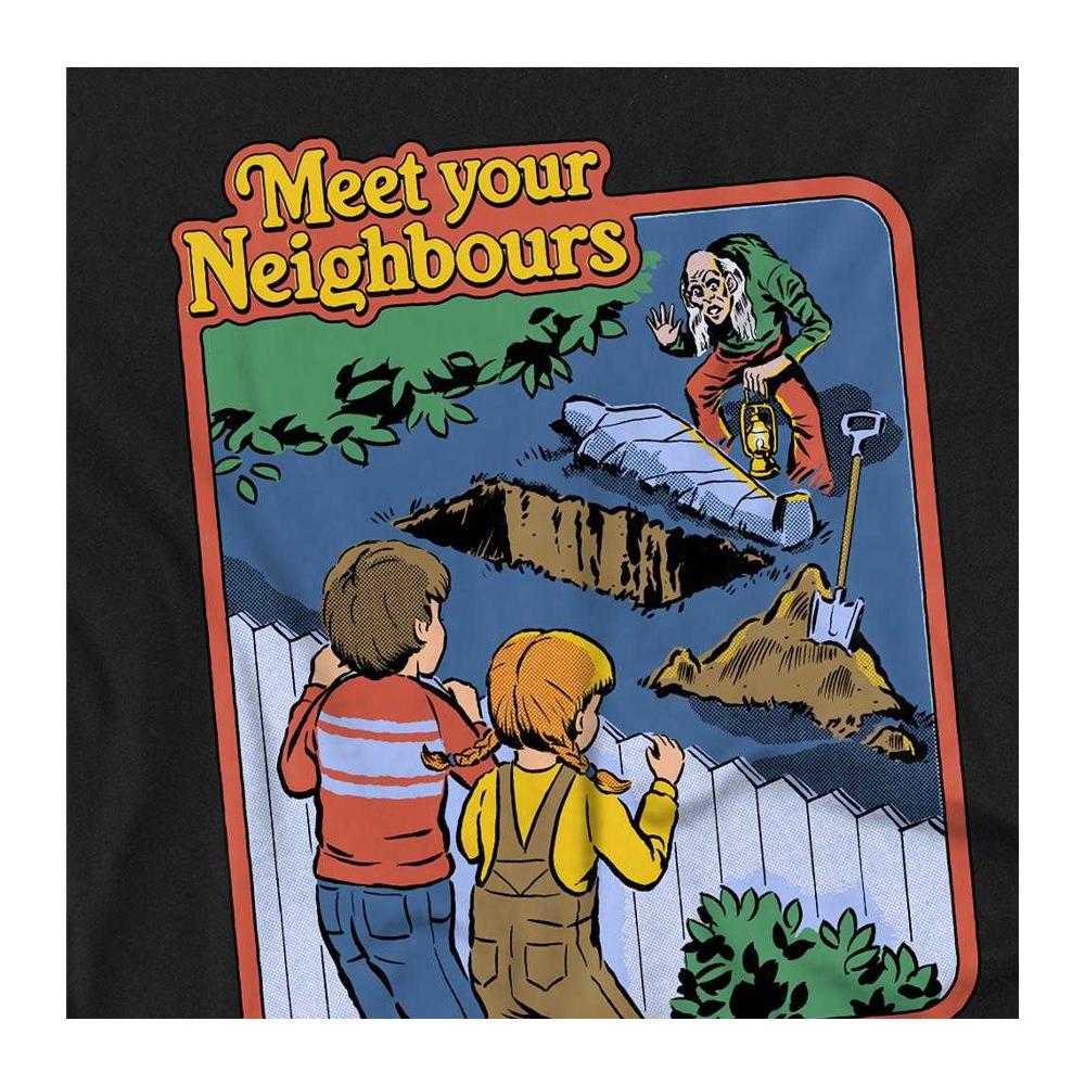 Steven Rhodes Unisex Adult Meet Your Neighbours T-Shirt