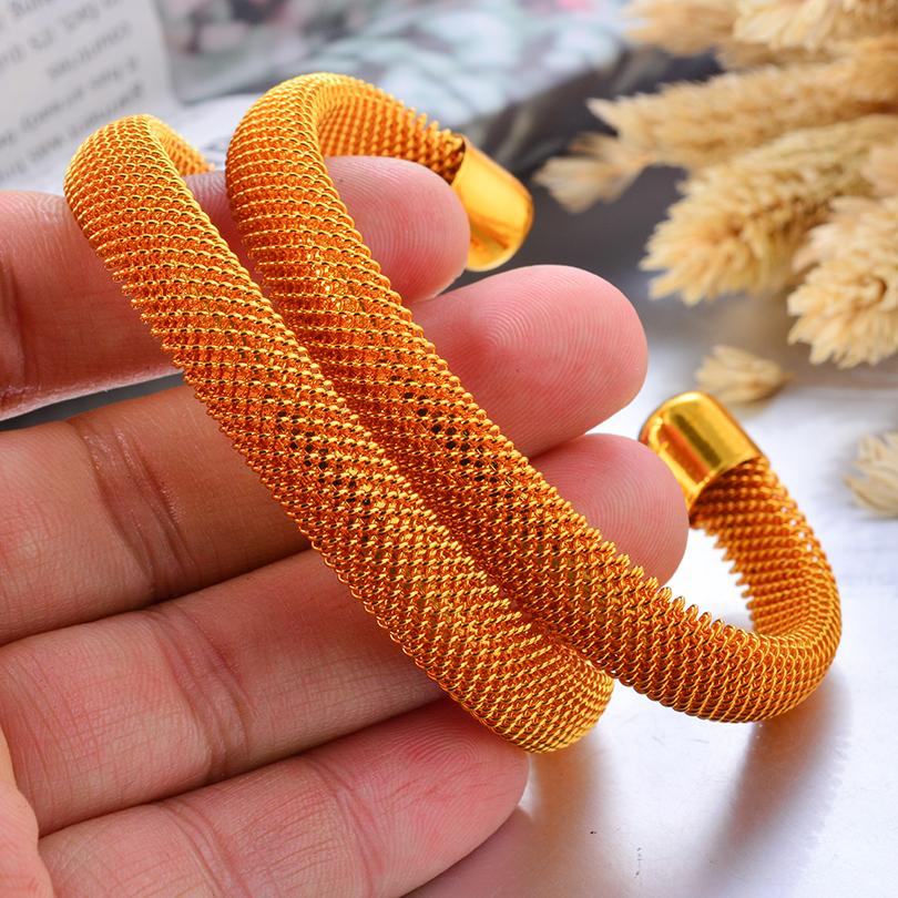 Bracciali Color Oro 18k Per Bambino Bambini Gioielli Braccialetti Etiopi un Regalo di Compleanno Braccialetti per Festa Habesha