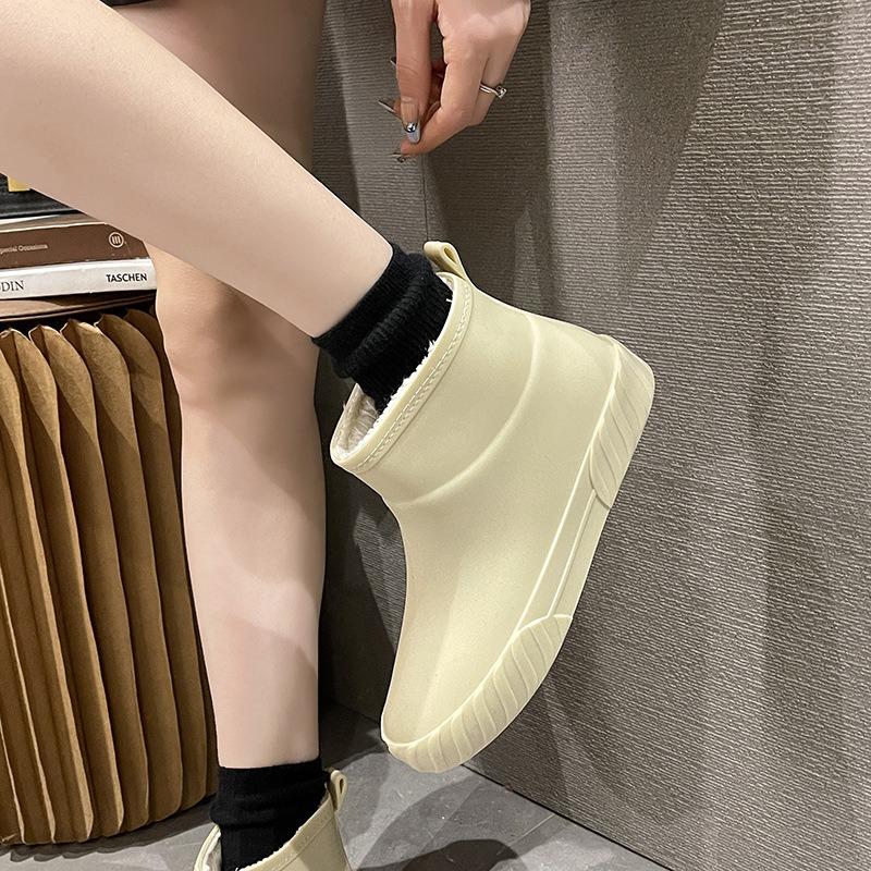 Women's New Japanese Short Rubber Shoes