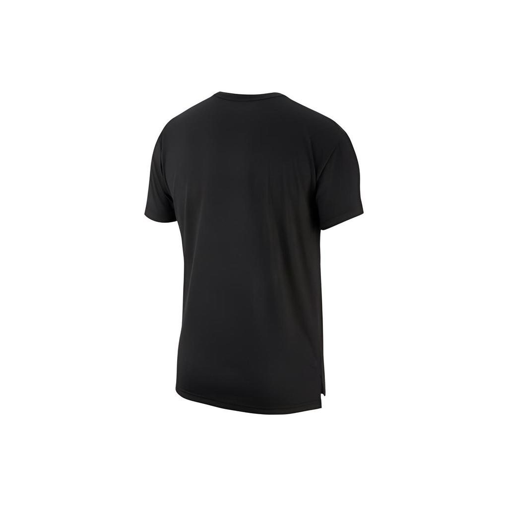 Nike Sport Short Sleeve T-Shirt With Large Swoosh Men Tops Black BV2861-010