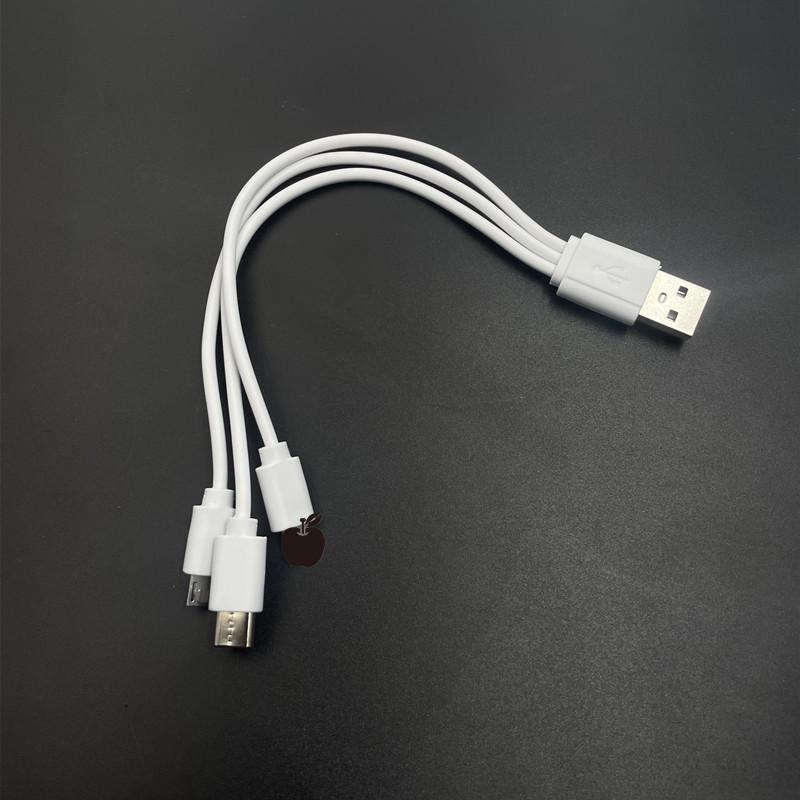 3-in-1 USB-C Charging Cable for Huawei, Android, and Apple Devices